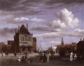 La Plaza Dam en Amsterdam Jacob Isaakszoon van Ruisdael